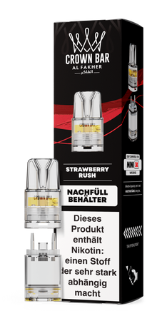 Al Fakher Mini 3K Pod - Strawberry Rush - 20mg Nikotingehalt