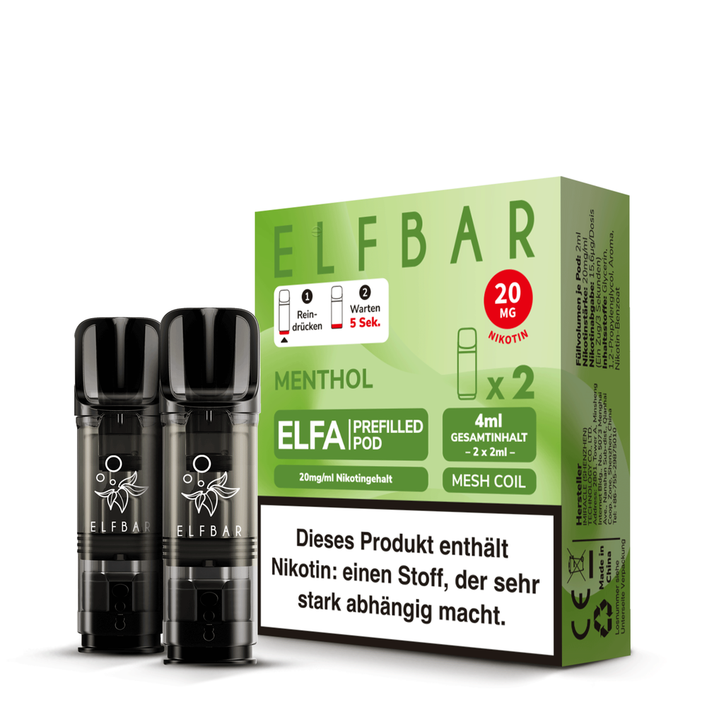 elfbar elfa stick Elf Bar ELFA Prefilled Pod E-Zigarette