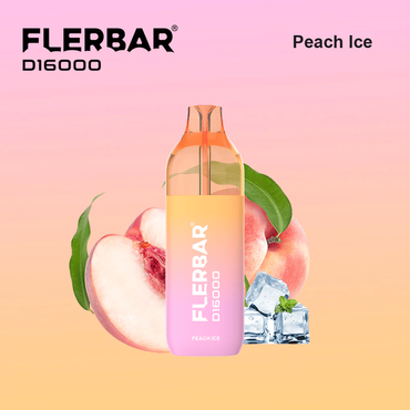 Flerbar D16000 Peach Ice 2ml + 10ml