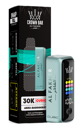Al Fakher Cubic 30K Teal Kit