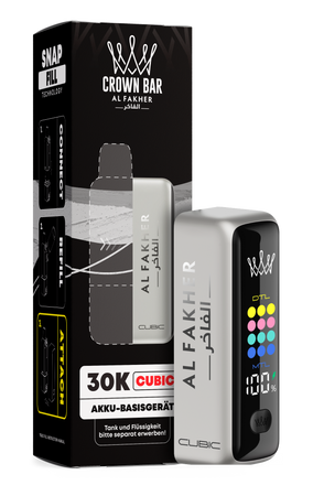 Al Fakher Cubic 30K Silver White Kit