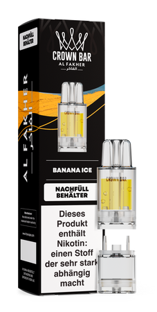 Al Fakher 12K PRO MAX Pod - Banana Ice - 20mg Nikotingehalt