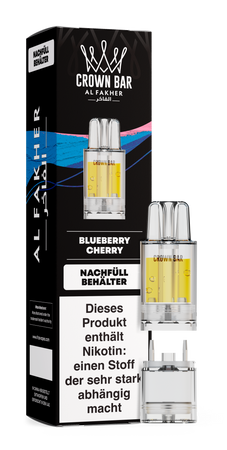 Al Fakher 12K PRO MAX Pod - Blueberry Cherry - 20mg Nikotingehalt