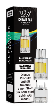 Al Fakher 12K PRO MAX Pod - Blueberry Lemonade - 20mg Nikotingehalt