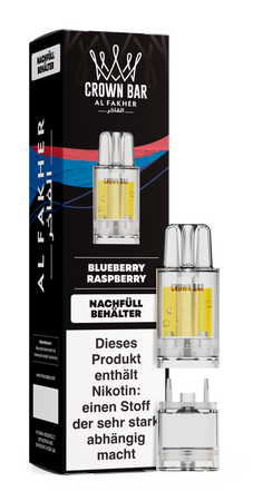 Al Fakher 12K PRO MAX Pod - Blueberry Raspberry - 20mg Nikotingehalt