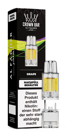 Al Fakher 12K PRO MAX Pod - Grape - 20mg Nikotingehalt