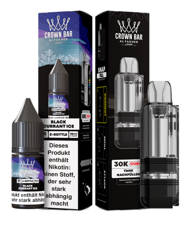 Al Fakher Cubic 30K Pod Blackcurrant Ice