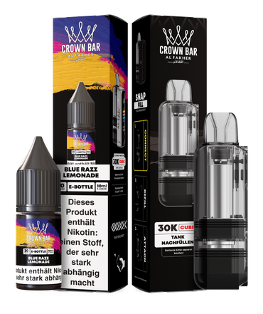 Al Fakher Cubic 30K Pod Blue Razz Lemonade