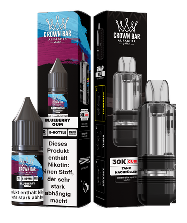 Al Fakher Cubic 30K Pod Blueberry Gum