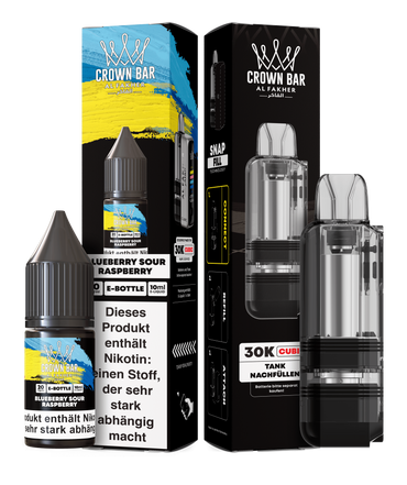 Al Fakher Cubic 30K Pod Blueberry Sour Raspberry 
