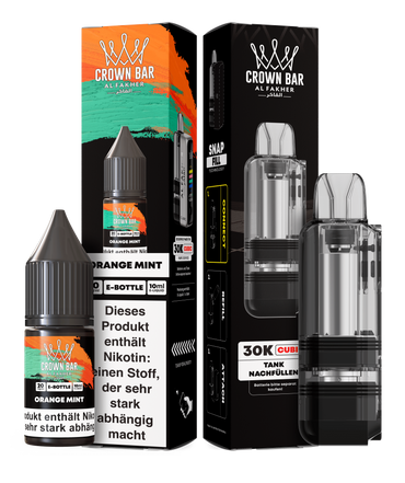 Al Fakher Cubic 30K Pod Orange Mint