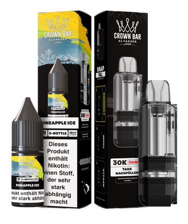 Al Fakher Cubic 30K Pod Pineapple Ice