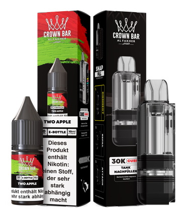 Al Fakher Cubic 30K Pod Two Apple