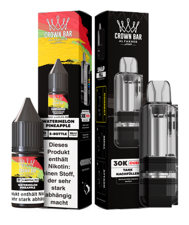 Al Fakher Cubic 30K Pod Watermelon Pineapple