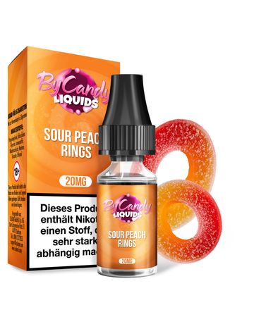 ByCandy Liquid - Sour Peach Rings 10ml