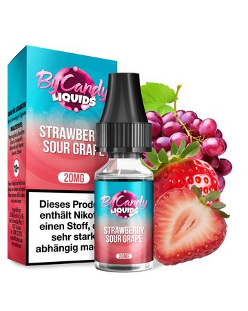 ByCandy Liquid - Strawberry Sour Grape 10ml