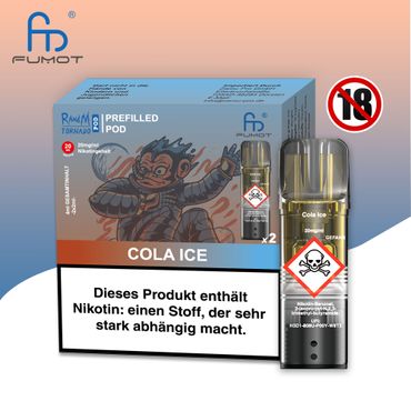 RandM Tornado Cola Ice 20mg Nikotin 2er Pack