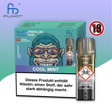 RandM Tornado Cool Mint 20mg Nikotin 2er Pack