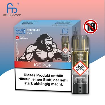 RandM Tornado Ice Pop 20mg Nikotin 2er Pack