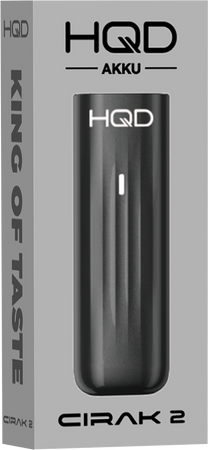 HQD Cirak 2 - Pod Kit 650 mAh - Farbe: Black