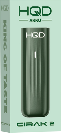 HQD Cirak 2 - Pod Kit 650 mAh - Farbe: Green