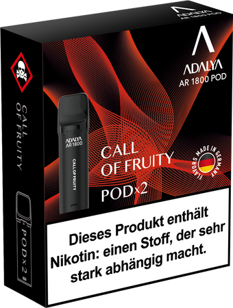 Adalya AR1800 Pod - Call of Fruity - 20mg Nikotin
