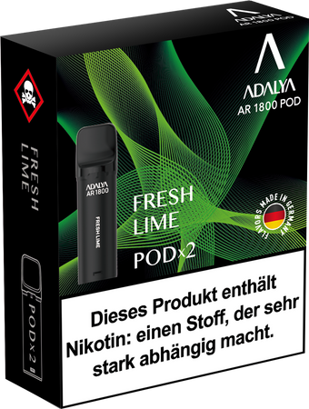 Adalya AR1800 Pod - Fresh Lime - 20mg Nikotin