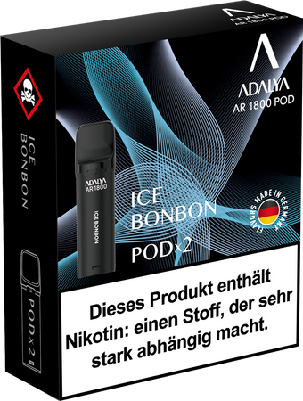 Adalya AR1800 Pod - Ice Bonbon - 20mg Nikotin