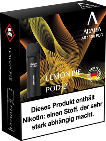 Adalya AR1800 Pod - Lemon Pie - 20mg Nikotin