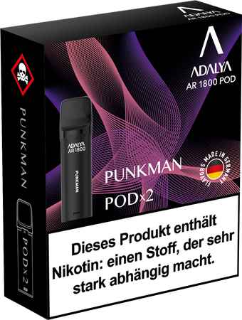 Adalya AR1800 Pod - Punkman - 20mg Nikotin