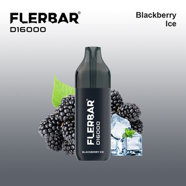 Flerbar D16000 Blackberry Ice 2ml + 10ml