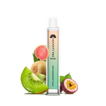 Hayati Pro Mini 800 Kiwi Passion Fruit Guava 20mg Nikotin