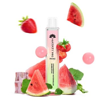 Hayati Pro Mini 800 Strawberry Watermelon Bubblegum 20mg Nikotin