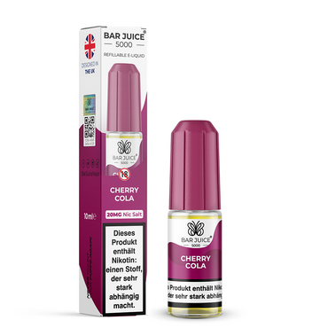 Bar Juice 5000 10ml Nikotinsalzliquid Cherry Cola