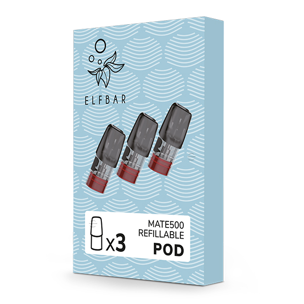 ELFBAR MATE 500 3x Leer Pods | Elfbargermany