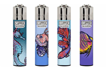 Clipper Reibrad Fische nachfüllbar