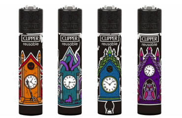 Clipper Reibrad Kuckucksuhr nachfüllbar