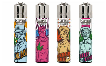 Clipper Reibrad Hanf-Menschen nachfüllbar