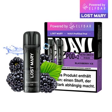 Elfbar Lost Mary WAVI Blackberry Ice 20mg Nikotin 2er Pack