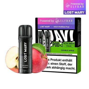 Elfbar Lost Mary WAVI Double Apple 20mg Nikotin 2er Pack