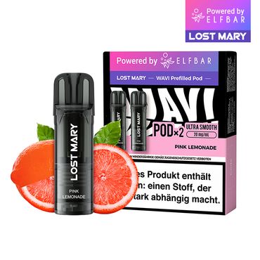Elfbar Lost Mary WAVI Pink Lemonade 20mg Nikotin 2er Pack