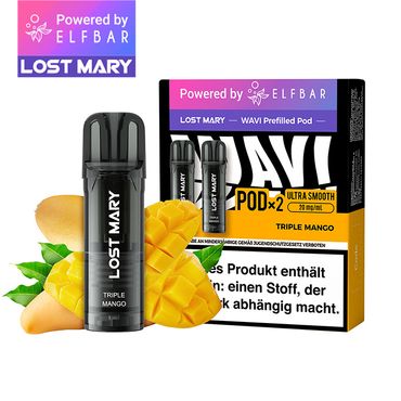 Elfbar Lost Mary WAVI Triple Mango 20mg Nikotin 2er Pack