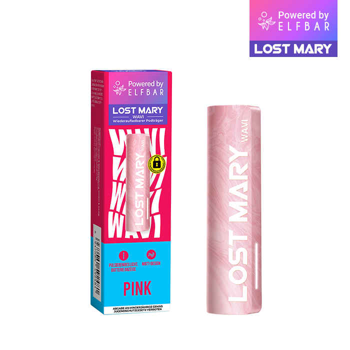 Elfbar Lost Mary WAVI Akkuträger Farbe: Pink