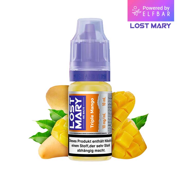 ELFBAR LOST MARY Liquid (NicSalt) Triple Mango 10ml