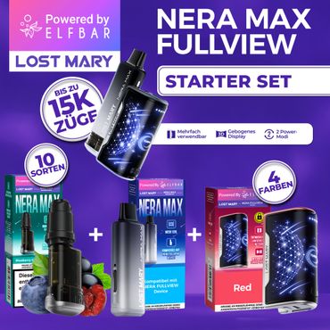 ELFBAR LOST MARY NERA MAX SET