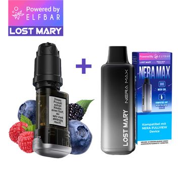 ELFBAR LOST MARY NERA MAX Refill Container Berry Mix inkl. Refillable Pod
