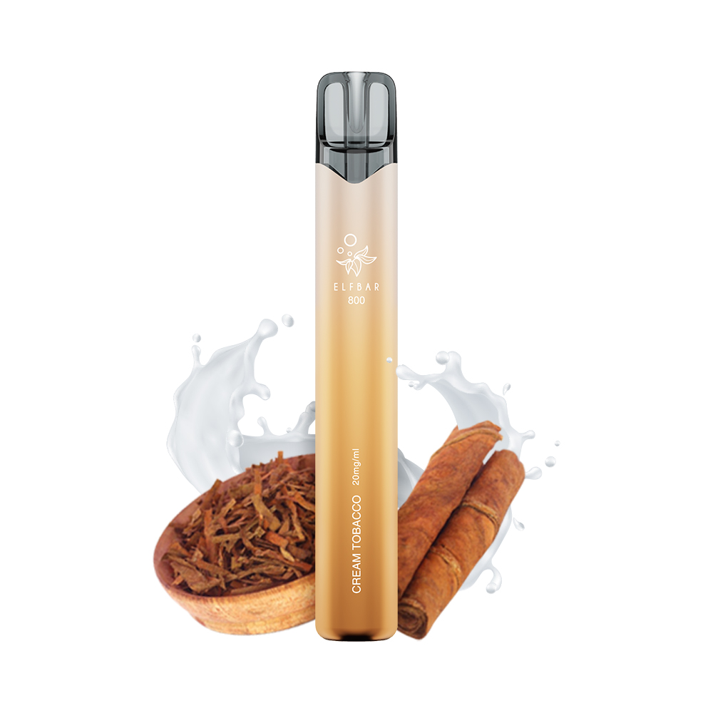ELFBAR 800 Cream Tobacco 20mg Nikotin