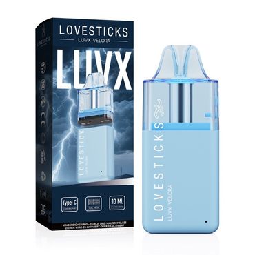Lovestick LUVX Velora Pod Kit - 1200 mAh Farbe: Blue