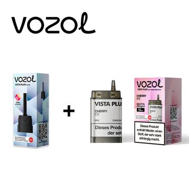 Vozol Vista Plug Ez Cherry Ice Pod Set