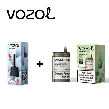 Vozol Vista Plug Ez Kiwi Passion Fruit Guava Pod Set